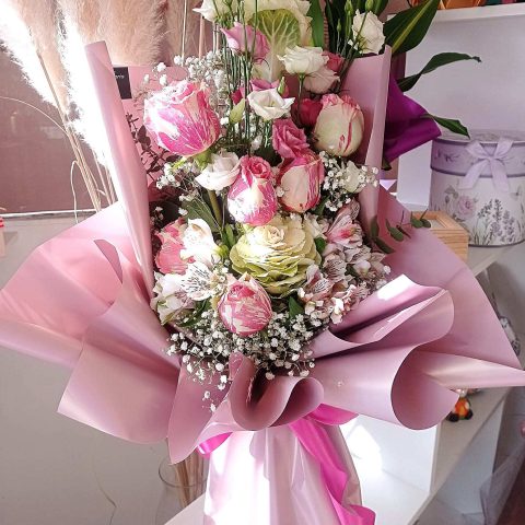 XXL Buket od Svježeg Cvijeća – Luksuzna Gesta za Posebne Prigode